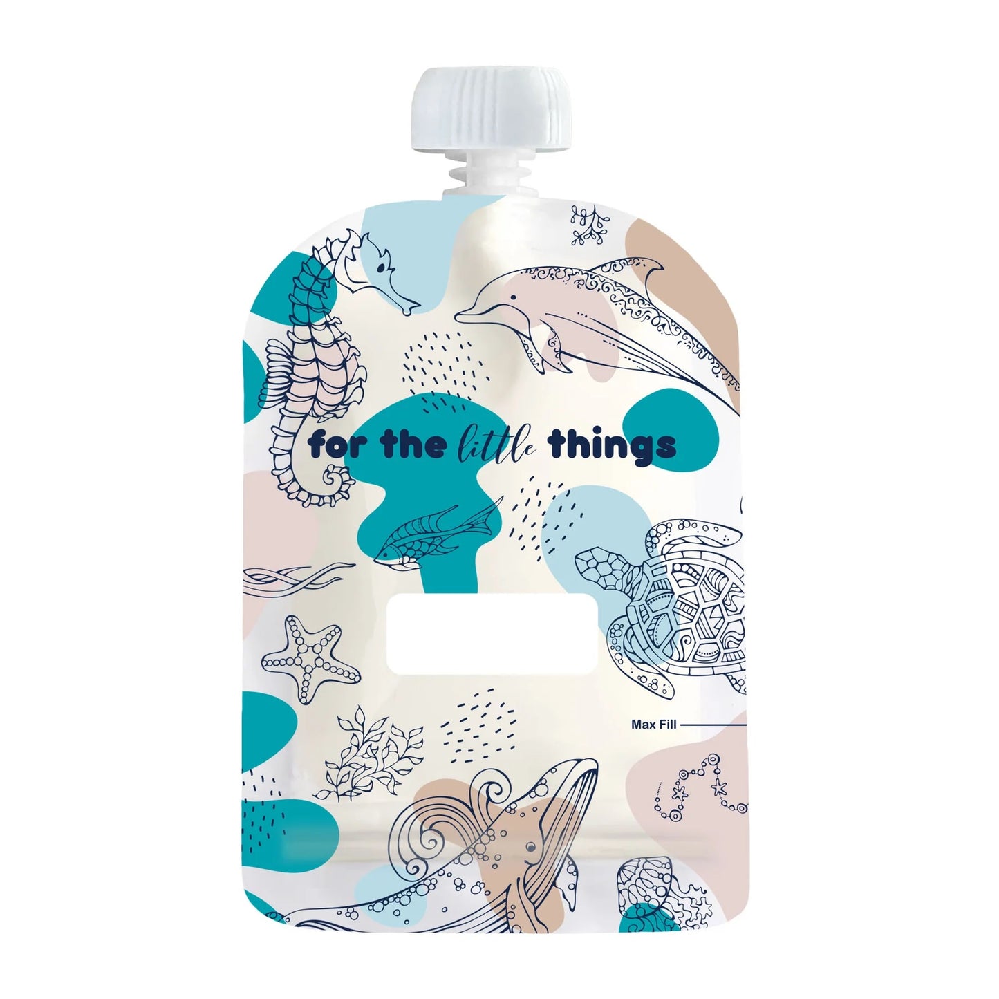 Sinchies Reusable Pouch 150ml | Under the Sea