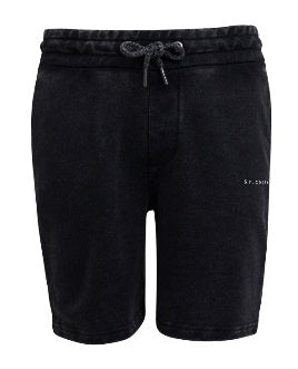 St Goliath Boys Shorts | Sava Washed Black