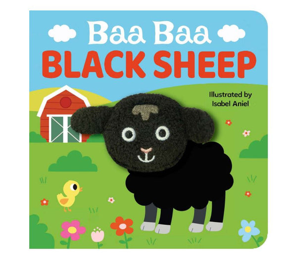 Board Finger Puppet Book  |  Baa Baa Black Sheep