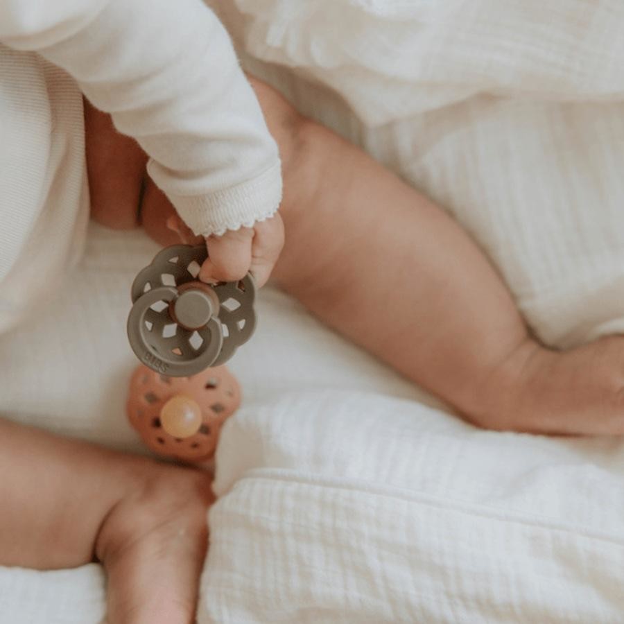 Bibs Dummies Twin Pack Boheme | Vanilla/Peach