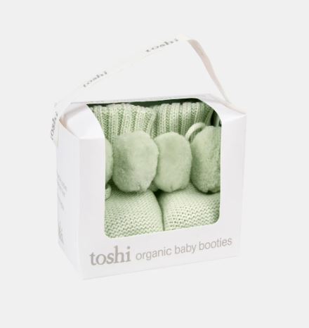 Toshi Organic Booties | Matcha