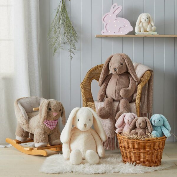 Jiggle & Giggle Bunny | Peach Small