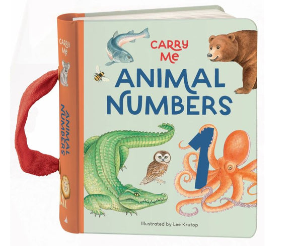Carry Me Board Book  |  Animal Numbers
