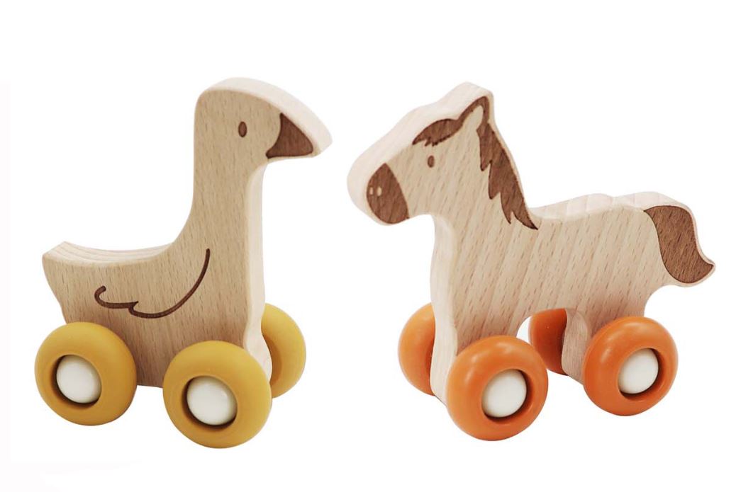 Kaper Kidz Ecowheels Farm Movers | Horse & Duck