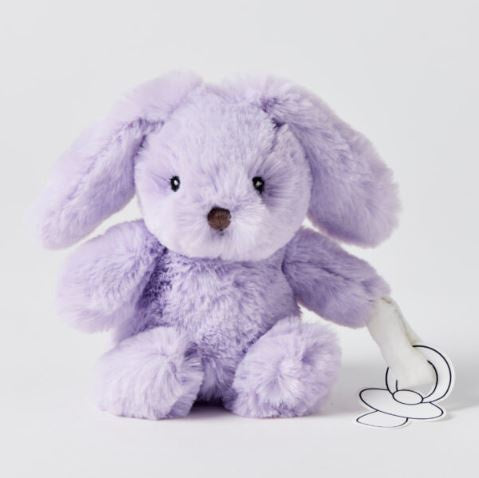 Jiggle & Giggle Bunny | Lilac Dummy Clip