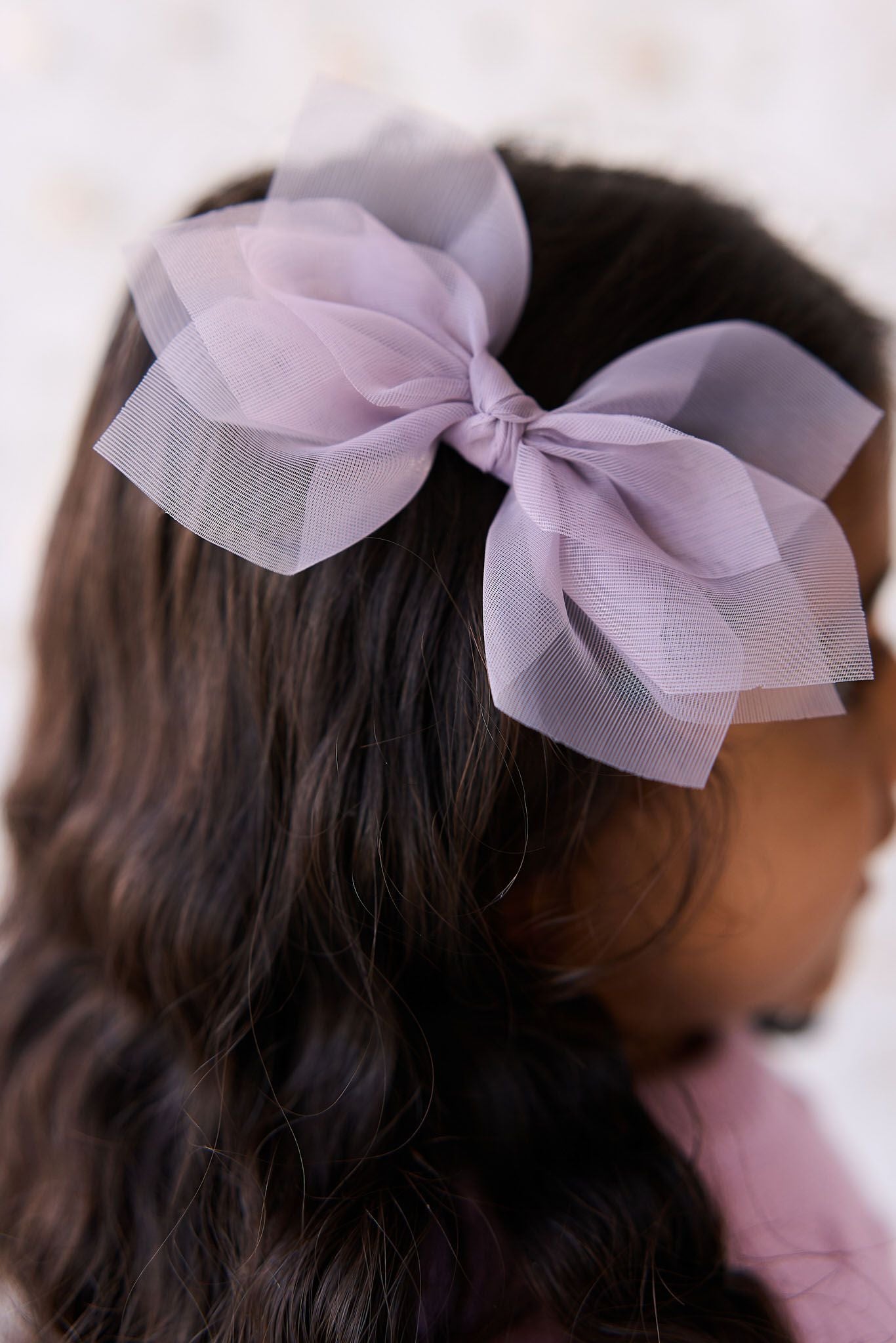 Jamie Kay Fairy Bow Clip | Dusty Lilac