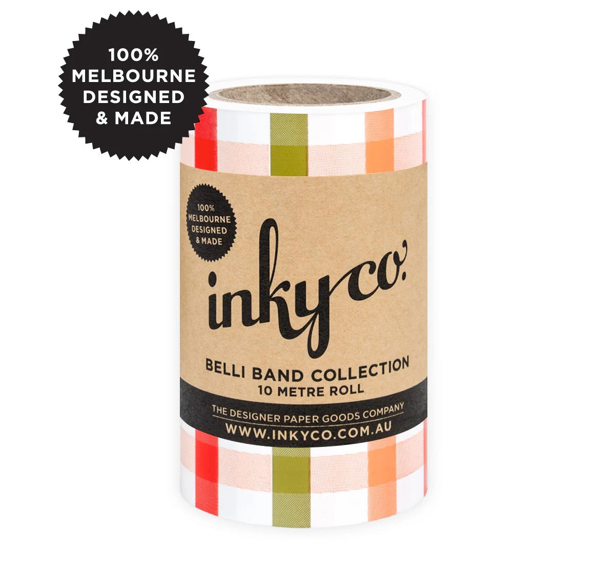 Inky Co Belli-Band | Festive Plaid
