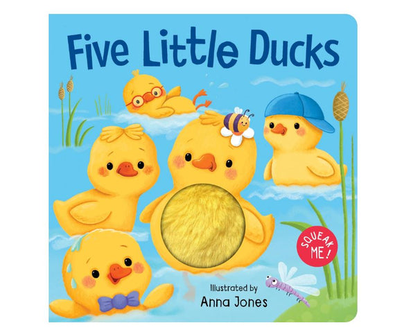 Squeaky Plush Board Book  |  Five Little Ducks