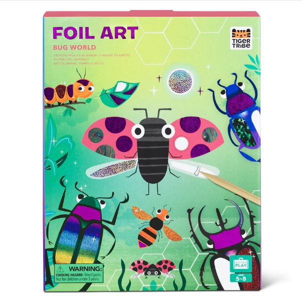 Tiger Tribe Foil Art | Bug World