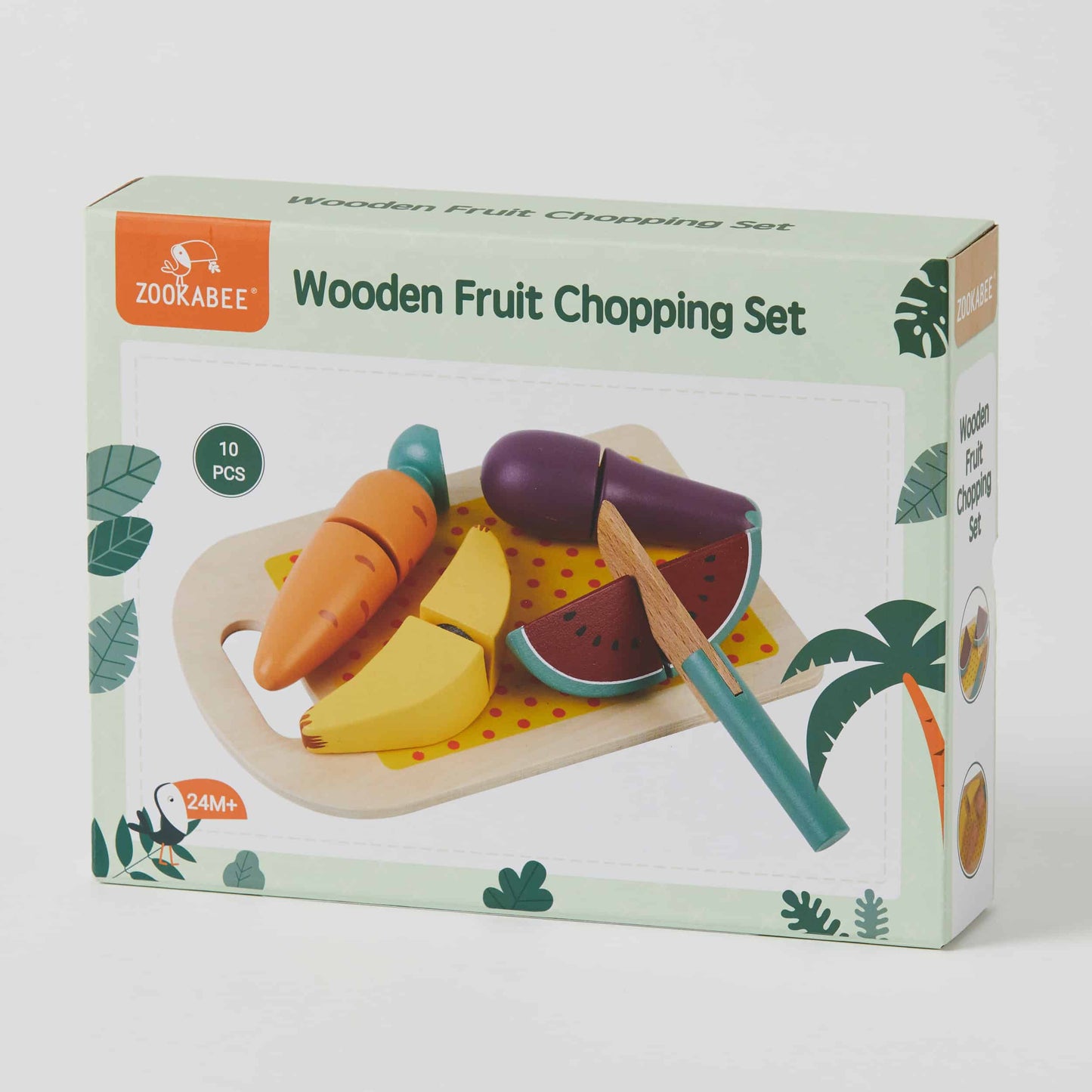 Zookabee Wooden Fruit Chopping Set