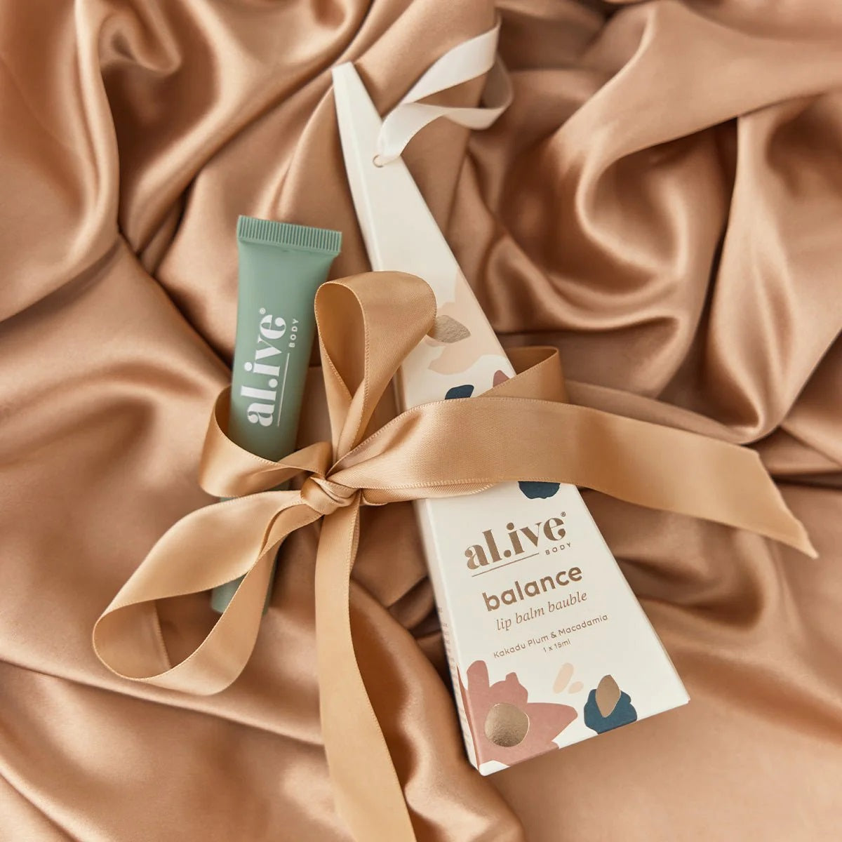 al.ive Holiday Lip Balm Bauble | Kakadu Plum + Macadamia