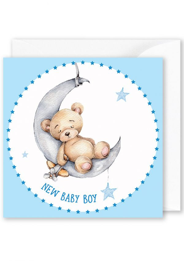 Card Square | New Baby Boy