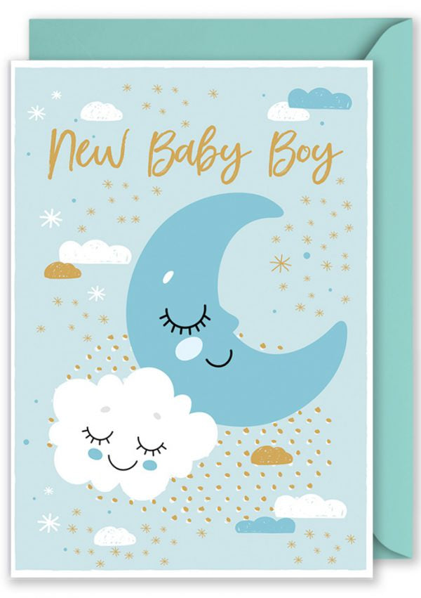 Card Rectangle | New Baby Boy