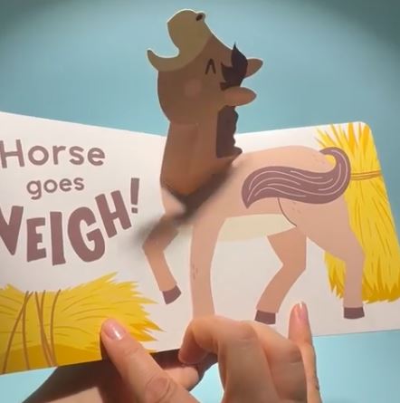 Board Book | Mini Pops On The Farm!