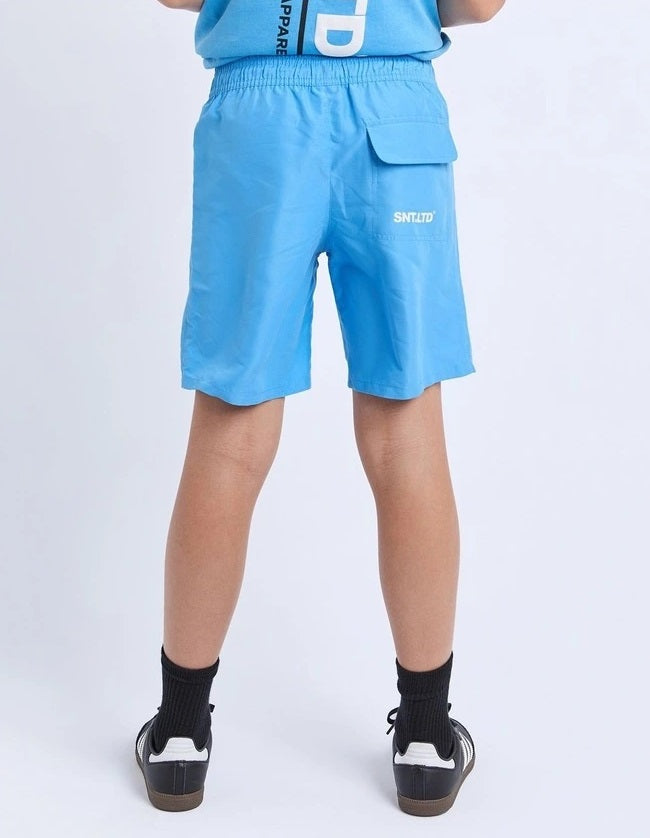 St Goliath Boys Shorts | Pace Blue