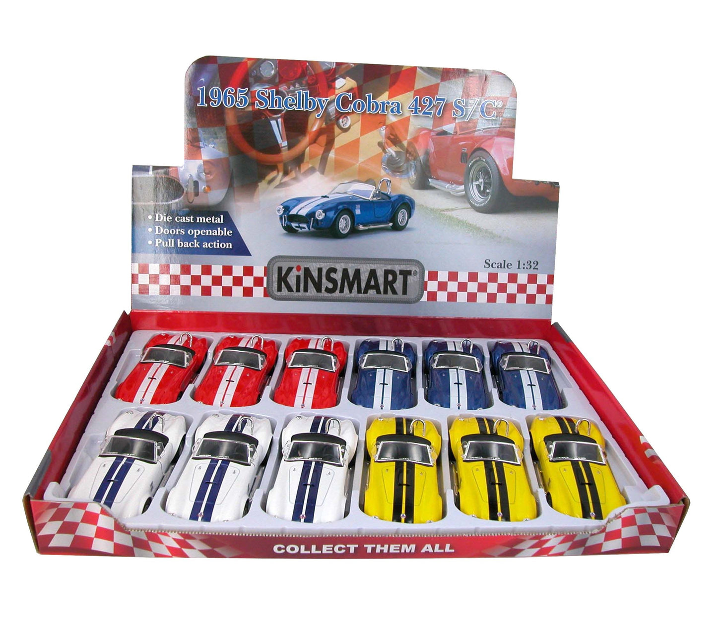 Kinsmart 1965 Shelby Cobra