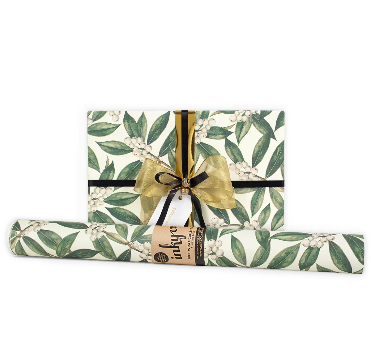 Inky Co Wrapping Paper 5m | Snowberry