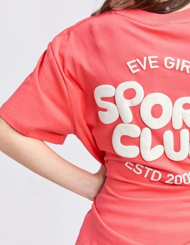 Eve Girl Tee | Sports Club Red
