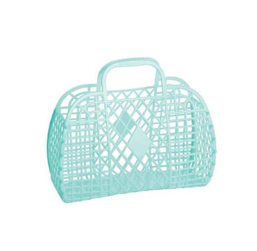 Sun Jellies Retro Basket Small | Mint