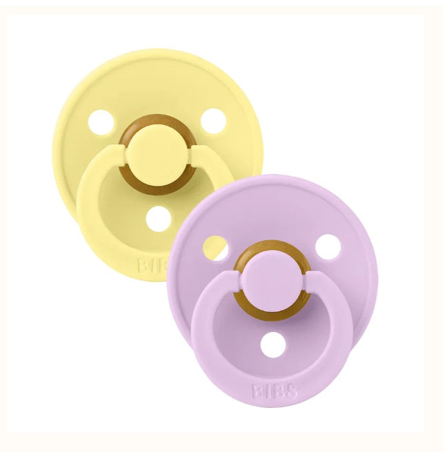 Bibs Dummies Twin Pack | Sunshine/Violet Sky