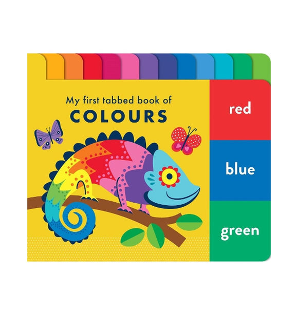 Board Book  |  My First Tabbed Book of Colours