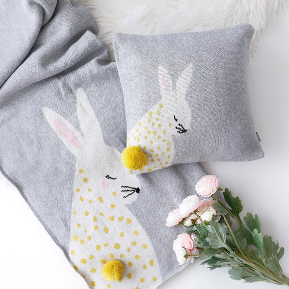 Blanket di Lusso  |  Bunny Yellow