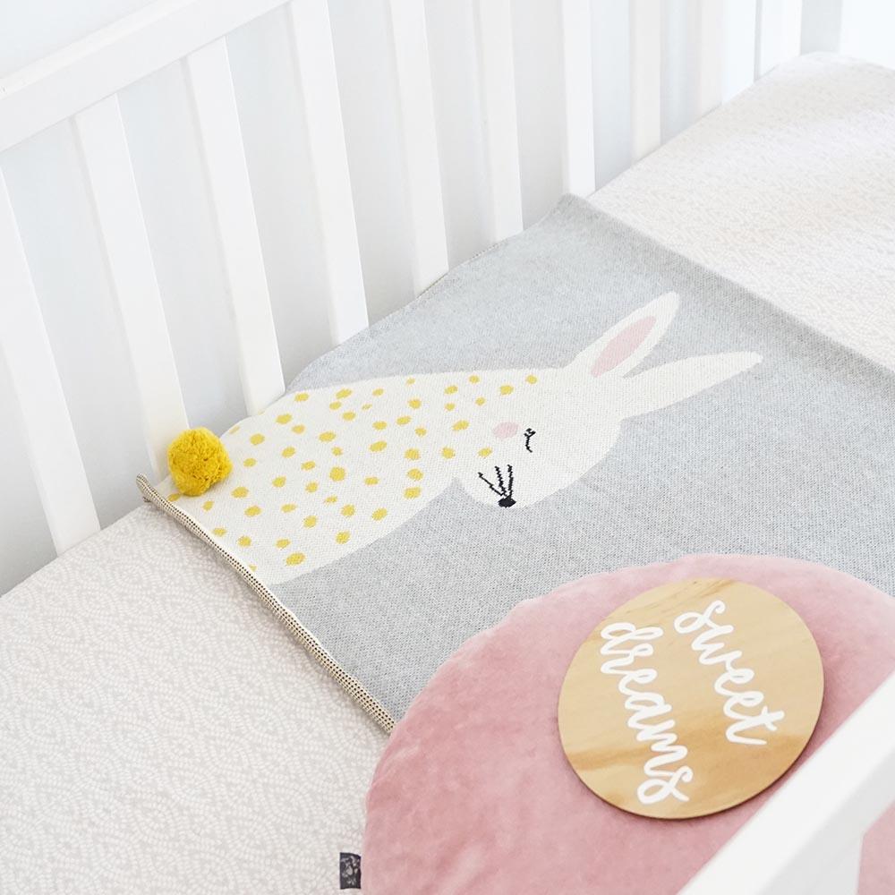 Blanket di Lusso | Bunny Yellow