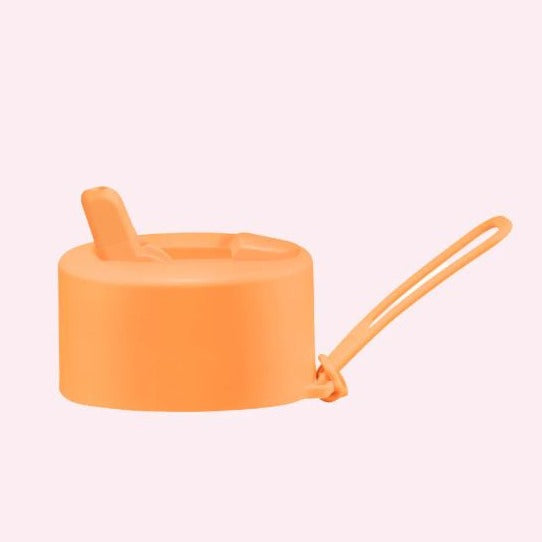 Frank Green Flip Straw Lid | Neon Orange