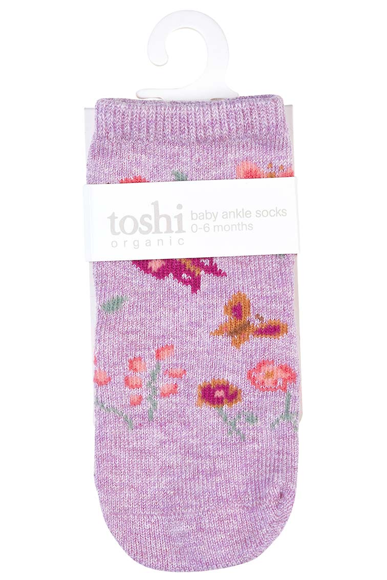 Toshi Organic Baby Socks | Lavandula