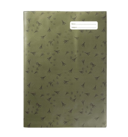 Book Cover Scrapbook | Dinosaur Tracks