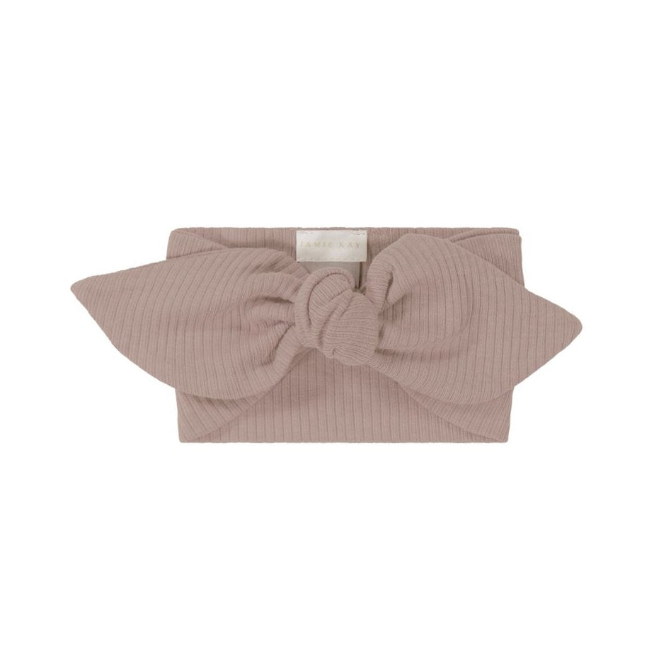 Jamie Kay Organic Cotton Modal Headband | Softest Mauve