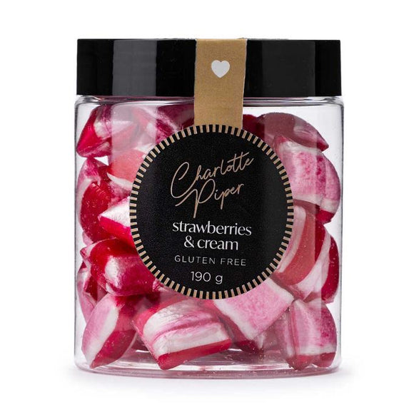 Charlotte Piper Hard Candy 190g  |  Strawberries & Cream