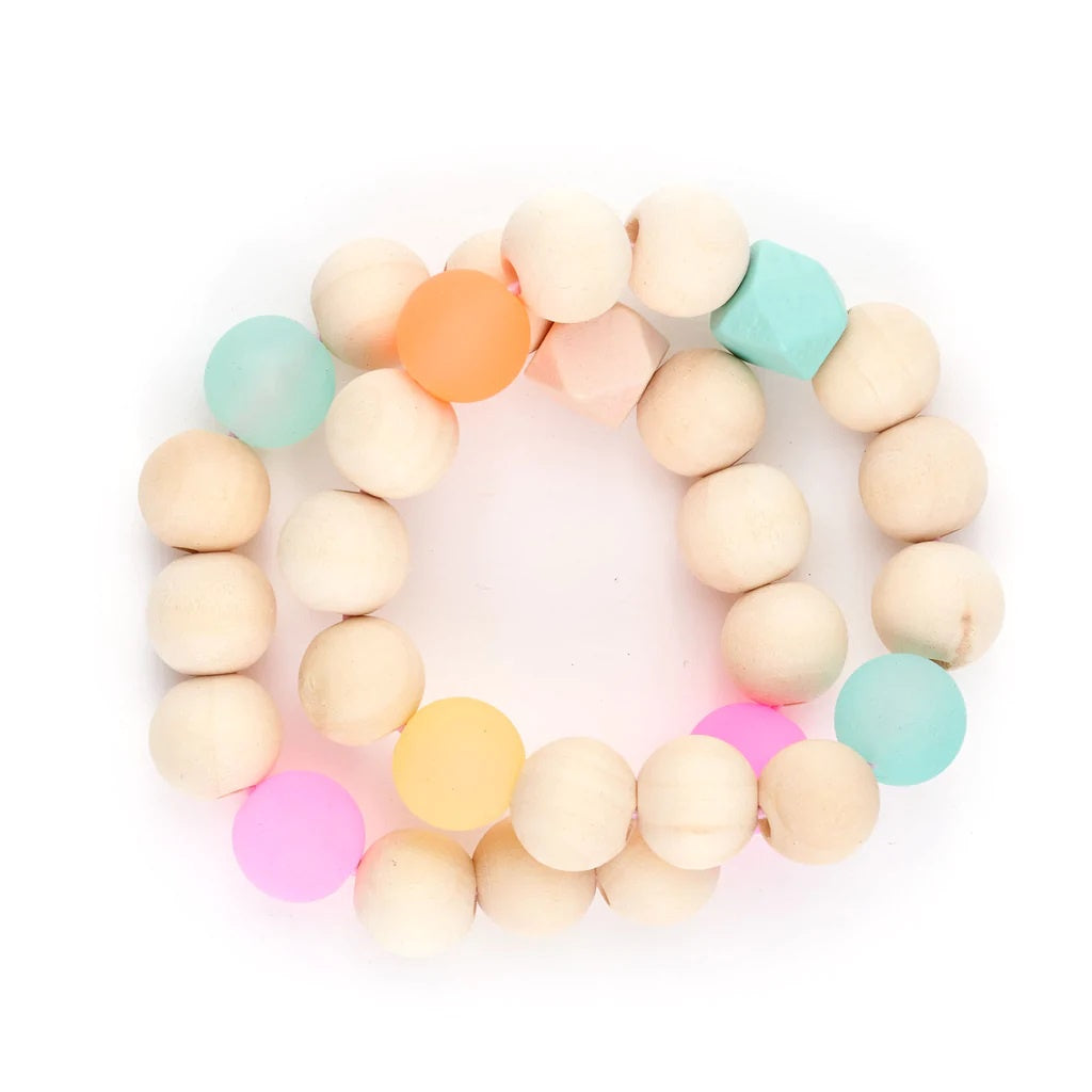 Rare Rabbit Bracelet 2pk | Wooden