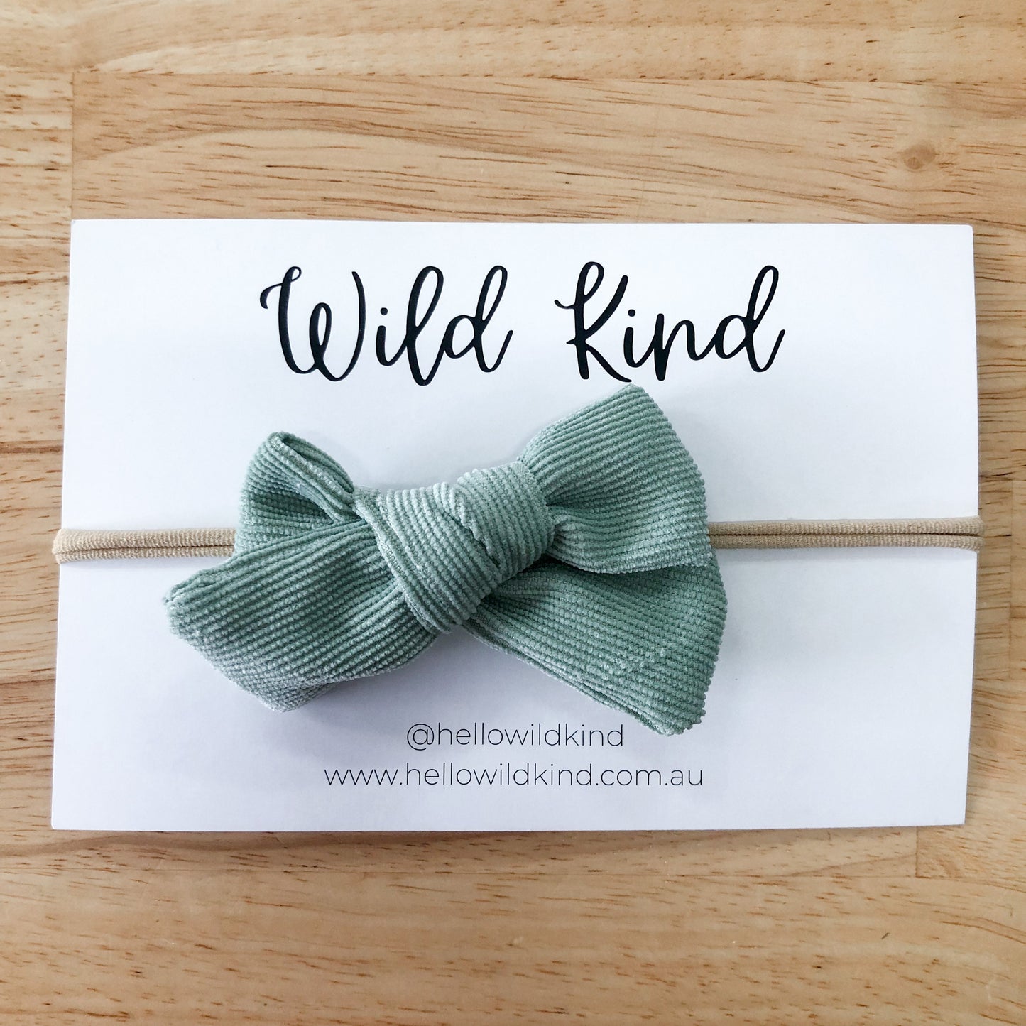 Wild Kind Florence Cord Bow Headband