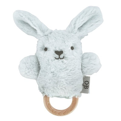 OB Designs Soft Rattle | Baxter Bunny