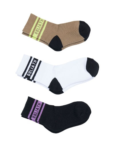 St Goliath Boys Socks | 3pk Duke