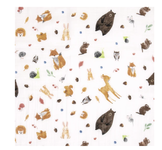 All4Ella Hooded Towel | Pink Floral