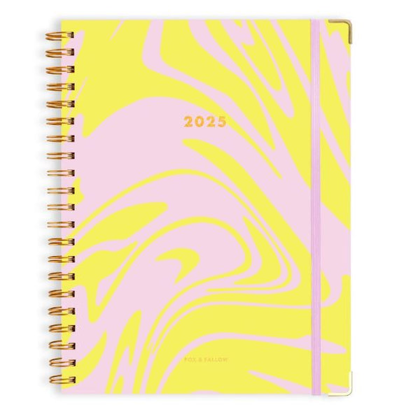 Fox & Fallow 2025 Academic Planner A4  |  Acid Wash