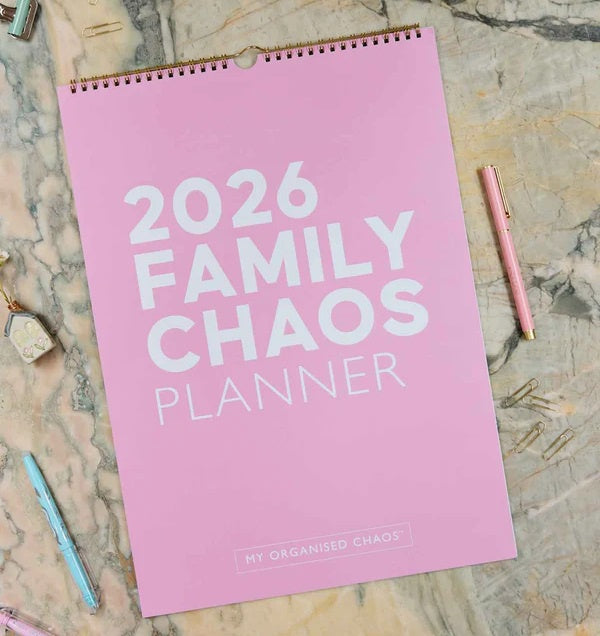 Write to Me 2026 Wall Planner  |  Family Chaos