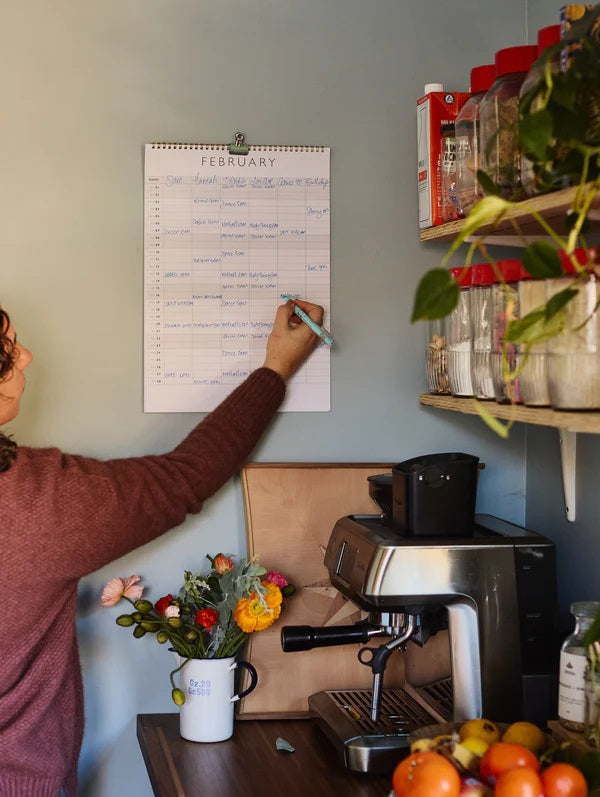 Write to Me 2026 Wall Planner  |  Family Chaos