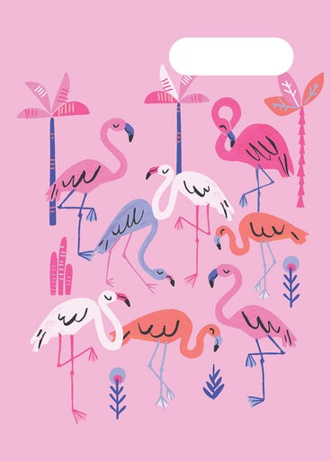 Book Cover A4  |  Flamingo Splash 2