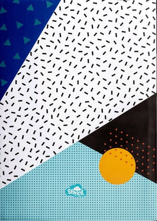 Book Cover A4  |  Geo Confetti 3