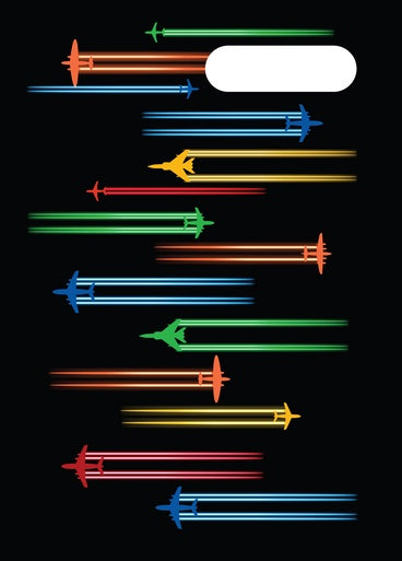 Book Cover A4  |  Jet Planes 2