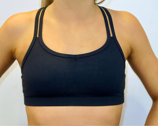 Dttrol Active Cross Back Crop Top