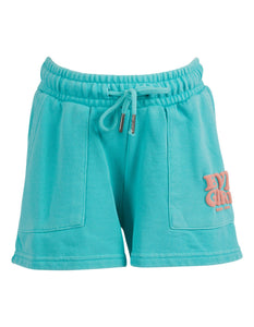 Eve Girl Shorts Fleece  |  Aths Teal