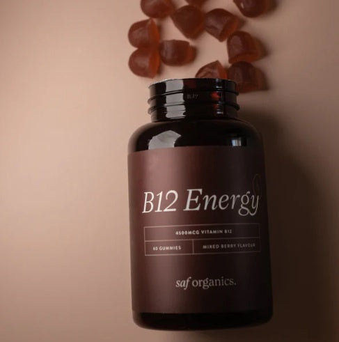 saf Organics Vitamins  |  B12 Energy