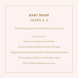 Baby Book  |  Fox & Fallow Pistachio