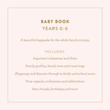 Baby Book  |  Fox & Fallow Rose