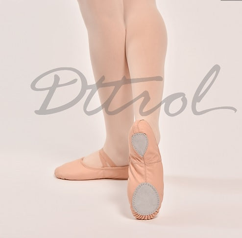 Dttrol Leather Ballet Shoe