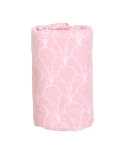 Muslin Bamboo Wrap All4Ella  |  Antique Blush